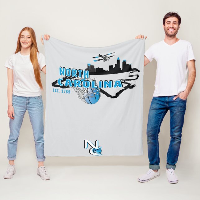 North Carolina ullfilt Fleecefilt (På plats)