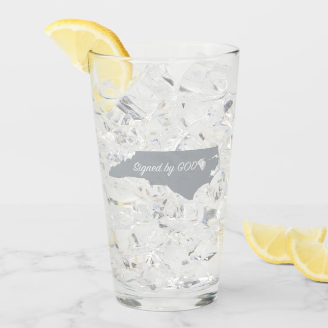 North Carolina, undertecknad av Gud Glass Kopp (Framsida Ice)