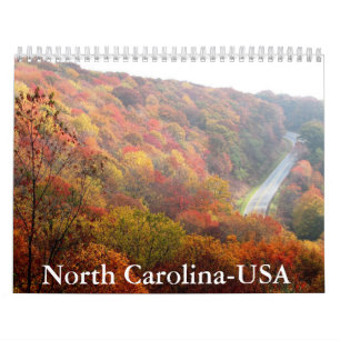 North Carolina-USA Calendar Kalender