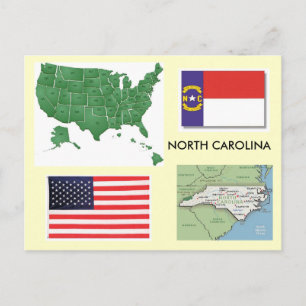 North Carolina, USA Vykort