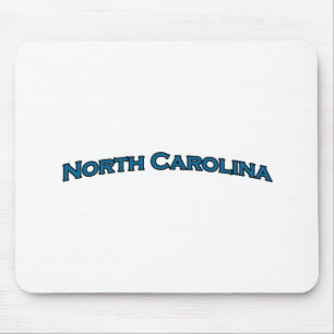 North Carolina välva sig textlogotypen Musmatta