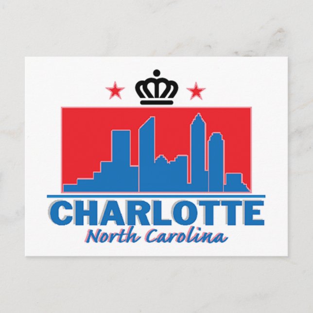 NORTH CAROLINA VYKORT (Framsida)