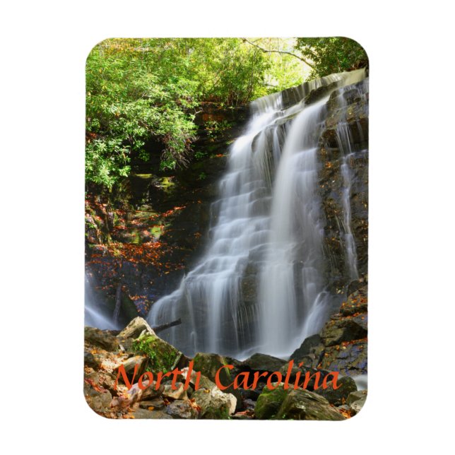 North Carolina Waterfall Magnet (Vertikal)