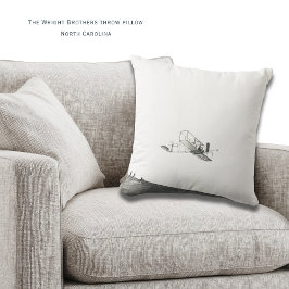North Carolina Wright Brothers Kuddarpillow Kudde