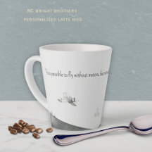 North Carolina Wright Brothers Latte Mugg