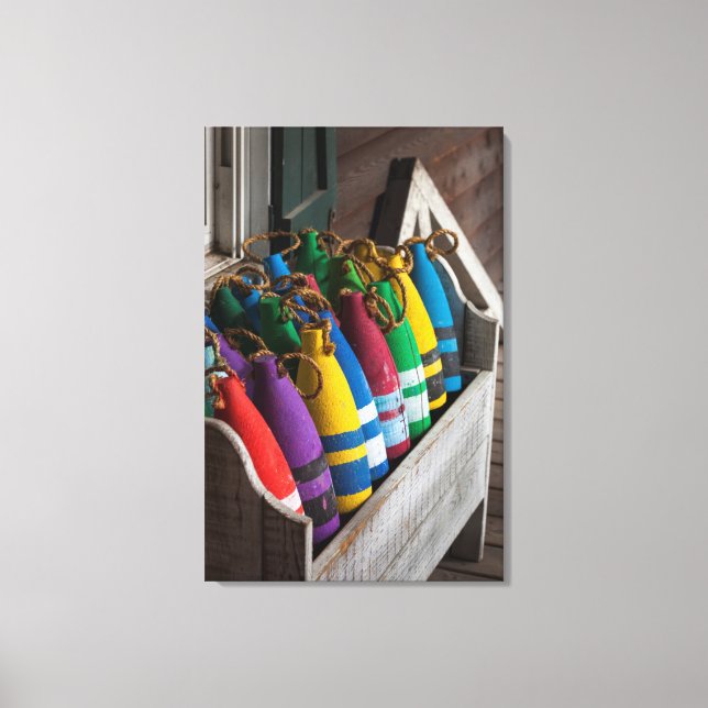 North Carolina, Yttre Banker Nationell kuststrand  Canvastryck (Framsida)