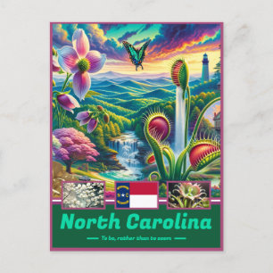 North Carolinas skatter: Majestätiska landskap Vykort