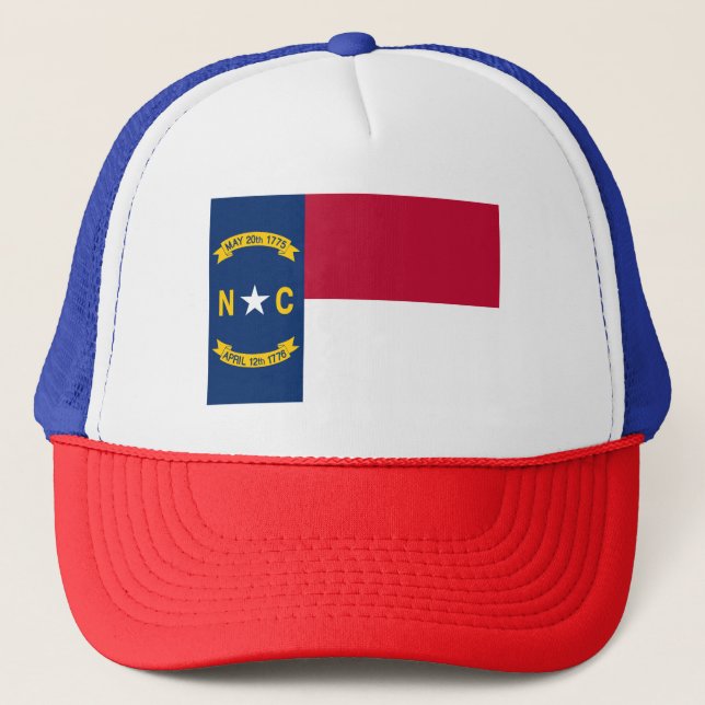 North Carolinas statsflagga Keps (Framsida)
