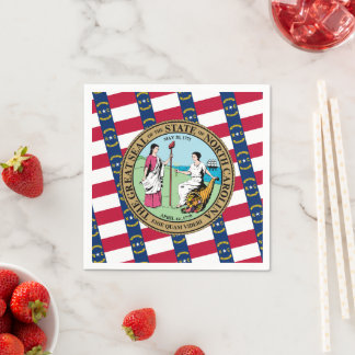 North Carolinian Flag & Seal, North Carolina Pappersservett