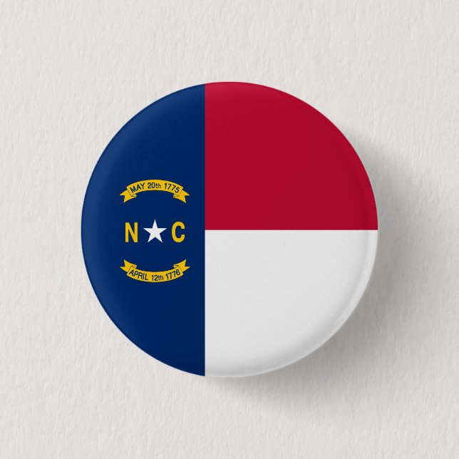 North Carolinian Flagga, Flagga of North Carolina Knapp (Framsida)