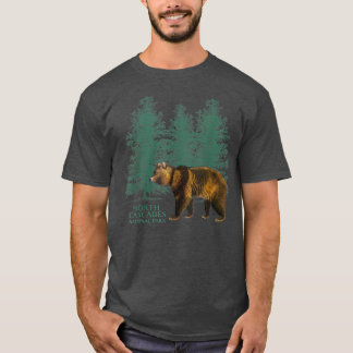 North Cascade nationalparken Washington Bear Träd T Shirt