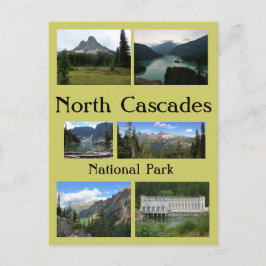 North Cascades Collage 1 Vykort
