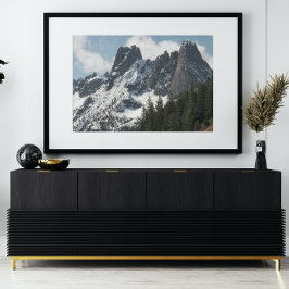 North Cascades Liberty Bell Mountain Fototryck