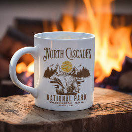 North Cascades National Park Old-School Scenery Kaffemugg