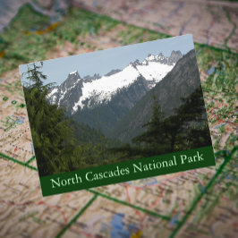 North Cascades National Park Travel Photo Vykort