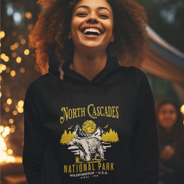 North Cascades National Park Vintage Landscape T Shirt