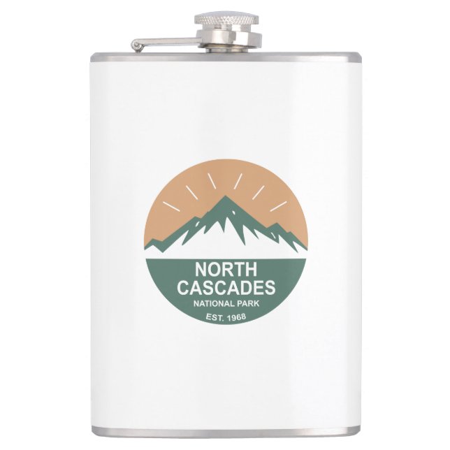 North Cascades nationalpark Fickplunta (Framsidan)