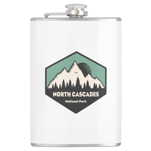 North Cascades nationalpark Fickplunta (Framsidan)