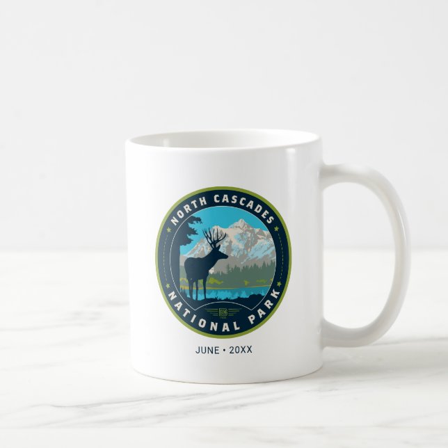 North Cascades nationalpark Kaffemugg (Höger)