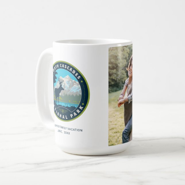 North Cascades nationalpark Kaffemugg (Framsida vänster)