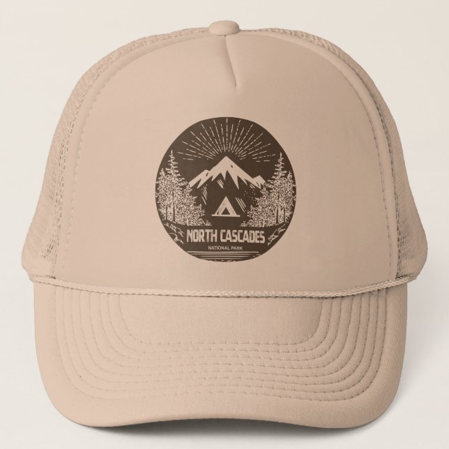 North Cascades nationalpark Keps (Framsida)