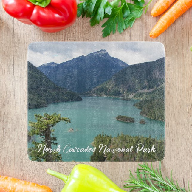 North Cascades nationalpark Landskap (In Situ)