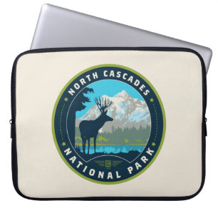 North Cascades nationalpark Laptop Fodral