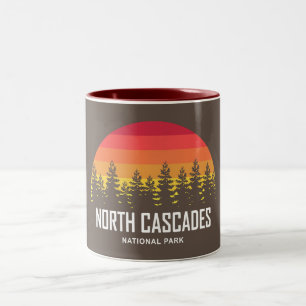 North Cascades nationalpark Två-Tonad Mugg