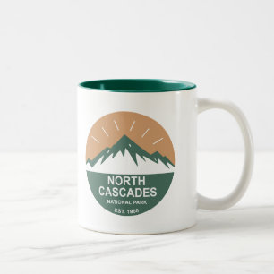 North Cascades nationalpark Två-Tonad Mugg