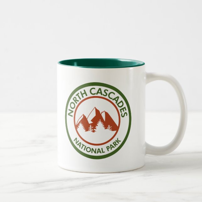 North Cascades nationalpark Två-Tonad Mugg (Höger)