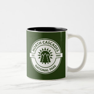 North Cascades nationalpark Två-Tonad Mugg