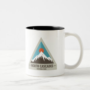North Cascades nationalpark Två-Tonad Mugg