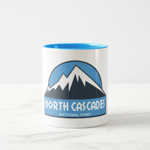 North Cascades nationalpark Två-Tonad Mugg