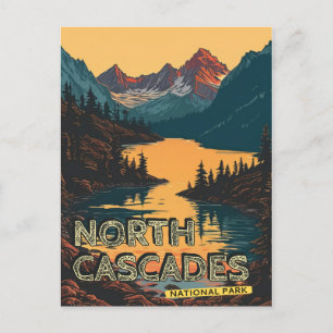 North Cascades nationalpark Vykort