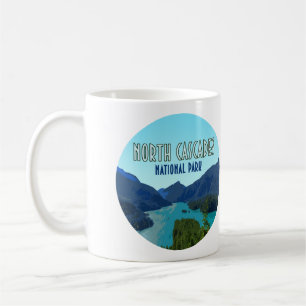North Cascades nationalpark Washington Kaffemugg