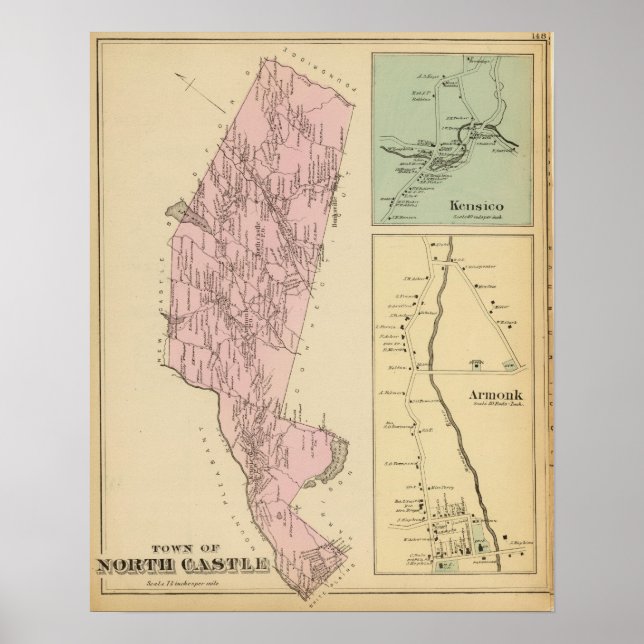 North Castle, New York Poster (Framsidan)