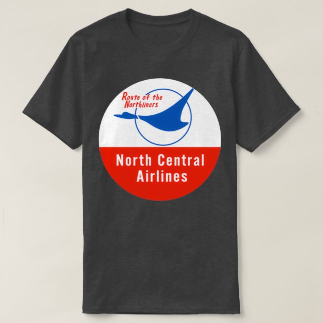 North Central Airlines T Shirt (Design framsida)