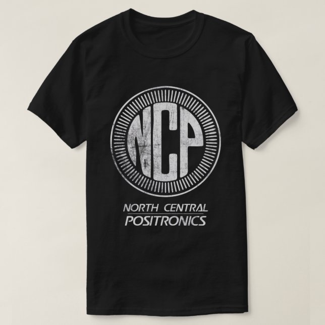North Central Positronics (vit Logotyp) Essential  T Shirt (Design framsida)