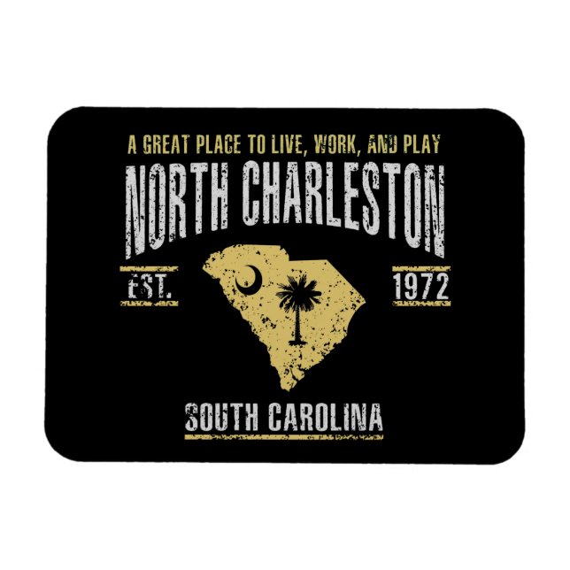 North Charleston Magnet (Horisontell)