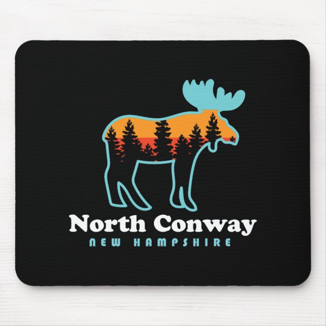 North Conway New Hampshire Moose Mountains  Musmatta (Framsidan)