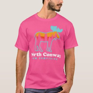 North Conway New Hampshire Moose Mountains T Shirt