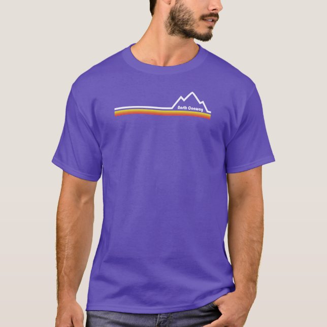 North Conway, New Hampshire T Shirt (Framsida)