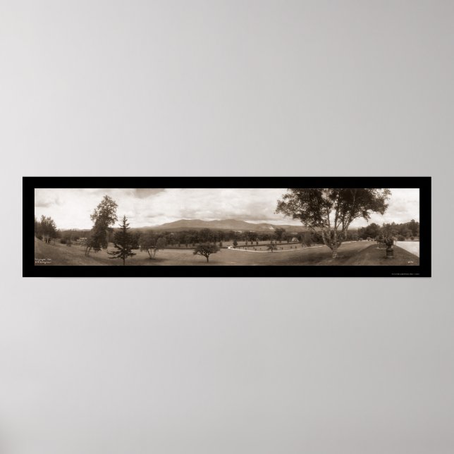 North Conway NH Photo 1910 Poster (Framsidan)