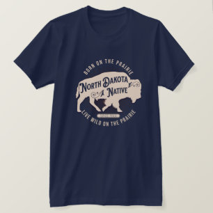 North Dakato Native T Shirt