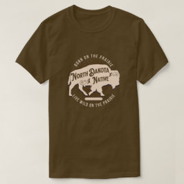 North Dakato Native T Shirt