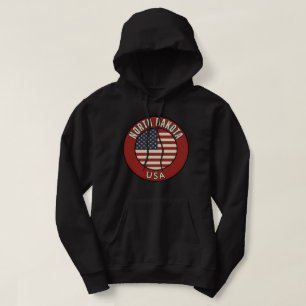 North Dakota Amerikas förenta stater Hoodie