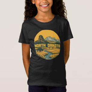 North Dakota Amerikas förenta stater T Shirt