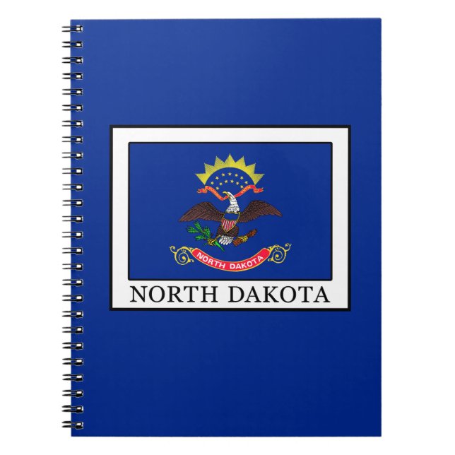 North Dakota Anteckningsbok (Framsidan)
