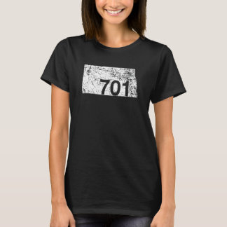 North Dakota Area Code 701 Hometown Souvenir Gift T Shirt