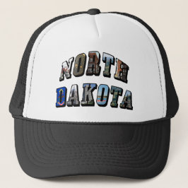 North Dakota Bild Text Keps